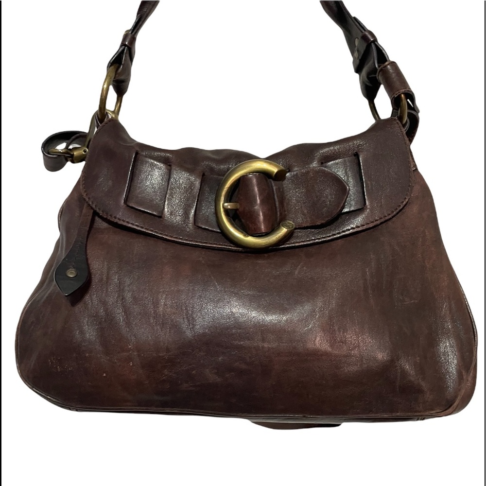 Lavorazion soft brown leather purse
